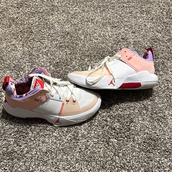 Jordan Sneakers with Red and Purple Accents. Jordan one take 5- - Picture 1 of 5